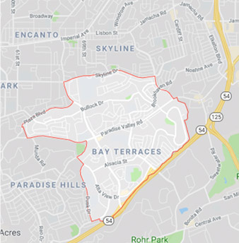 Investment-Worthy Neighborhoods - Bay Terrace, San Diego, CA
